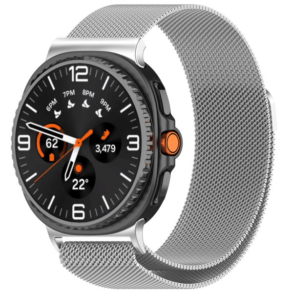 Ремешок ArmorStandart Milanese Magnetic Samsung Watch 8 / 8 Classic (20x113 mm) Silver (ARM87361)