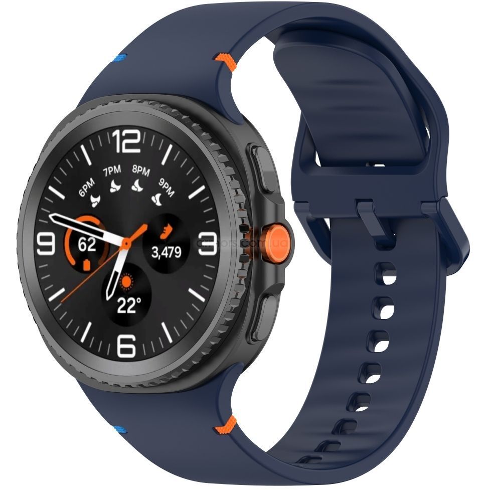 Ремешок ArmorStandart для Samsung Galaxy Watch 8 / 8 Classic (22x132 mm) Dark Blue (ARM86870) фото 1