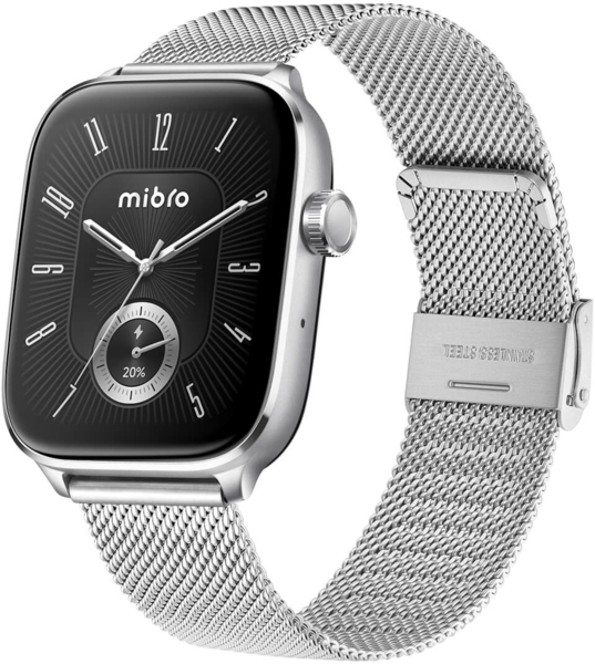 

Смарт-часы Mibro Fit 44мм Silver (XPAW027S)