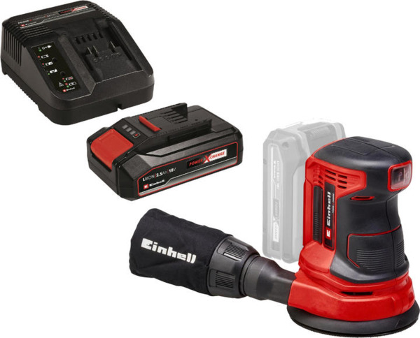 Shlifmashyna Ekstsentrykova Akumulyatorna Einhell Te Rs 18 Li Kit 18V Akb 5A God Khv 1