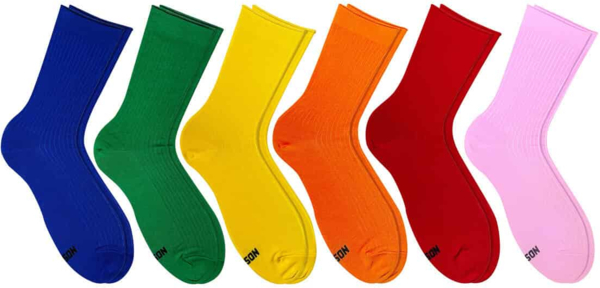 

Набор носков NOSKAR Color Essentials 36-40 6 пар разноцветные