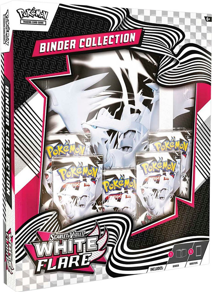 Коллекционная карточная игра Pokemon: White Flare - Binder Collection SV10.5 фото 1