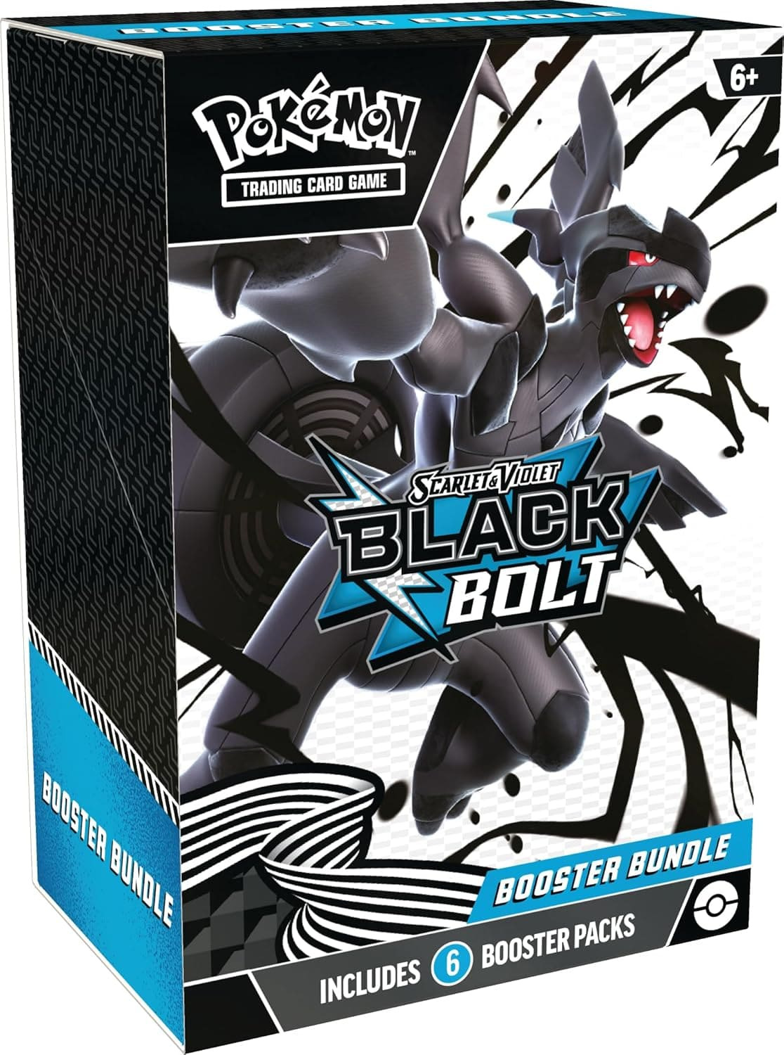 Коллекционная карточная игра Pokemon: Black Bolt Booster Bundle SV10.5 фото 1