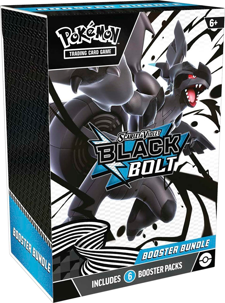 Коллекционная карточная игра Pokemon: Black Bolt Booster Bundle SV10.5 фото 1