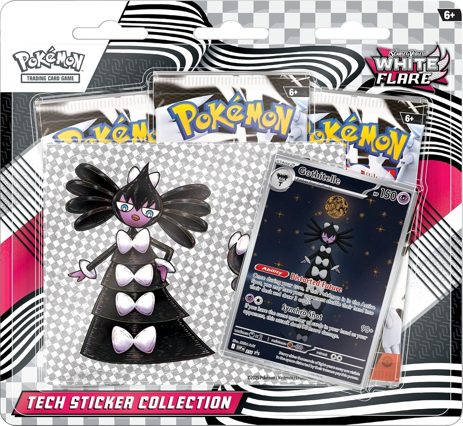 Коллекционная карточная игра Pokemon: White Flare - Tech Sticker Collection SV10.5 фото 1