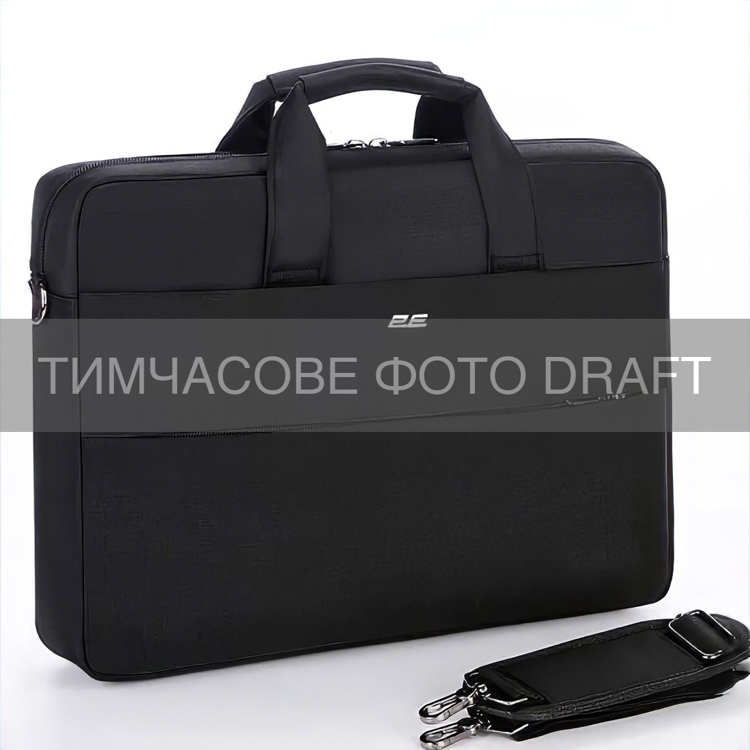 Сумка для ноутбука 2E, Slim Keeper Plus 15.6/16", чёрный фото 1