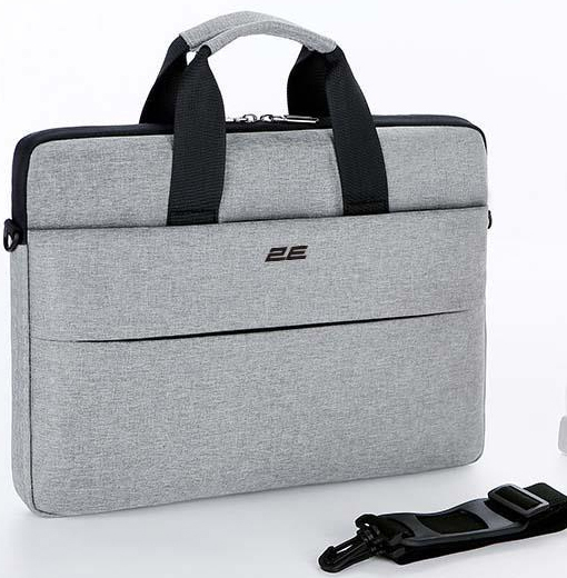 Сумка для ноутбука 2E, Slim Keeper Plus 13/14", сірийфото1