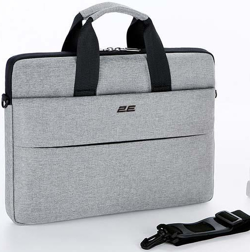 Сумка для ноутбука 2E, Slim Keeper Plus 15.6/16", сірийфото1
