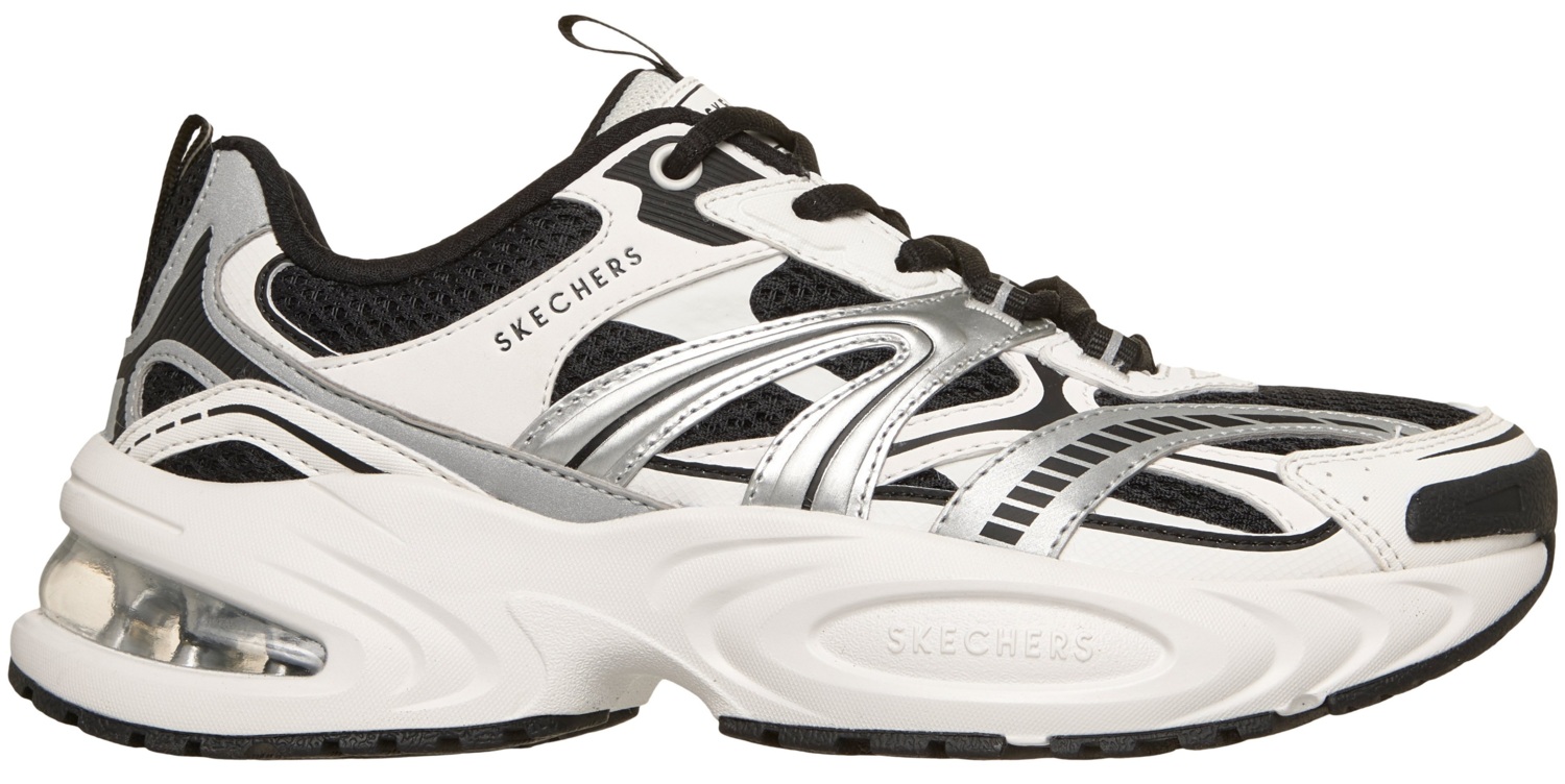 Кроссовки женские Skechers Uno Ryze 177606 WBK 39.5 (9,5 US) белые/черные