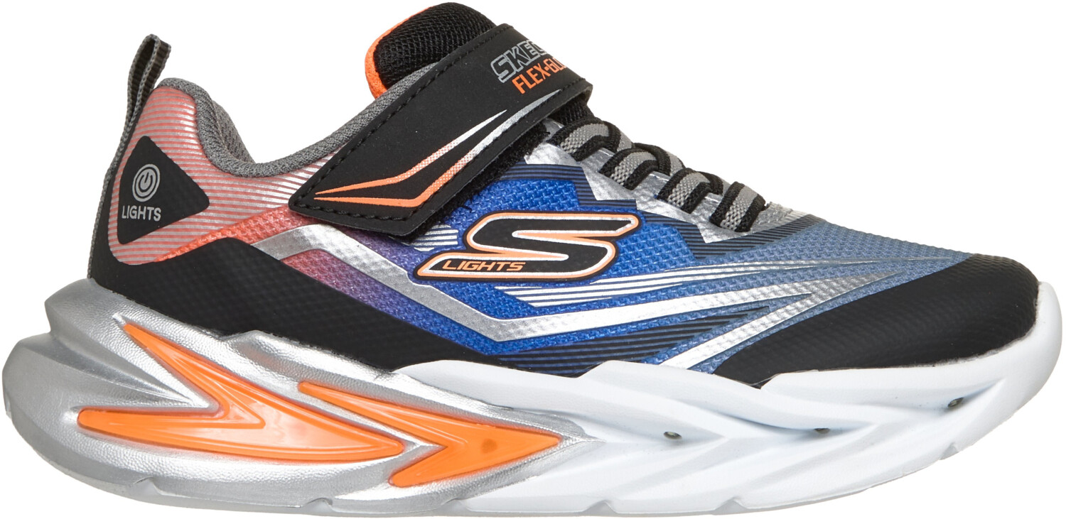 Кросівки для хлопчиків Skechers S-Lights: Flex 400139L BKSL 35 (3 US) сірі