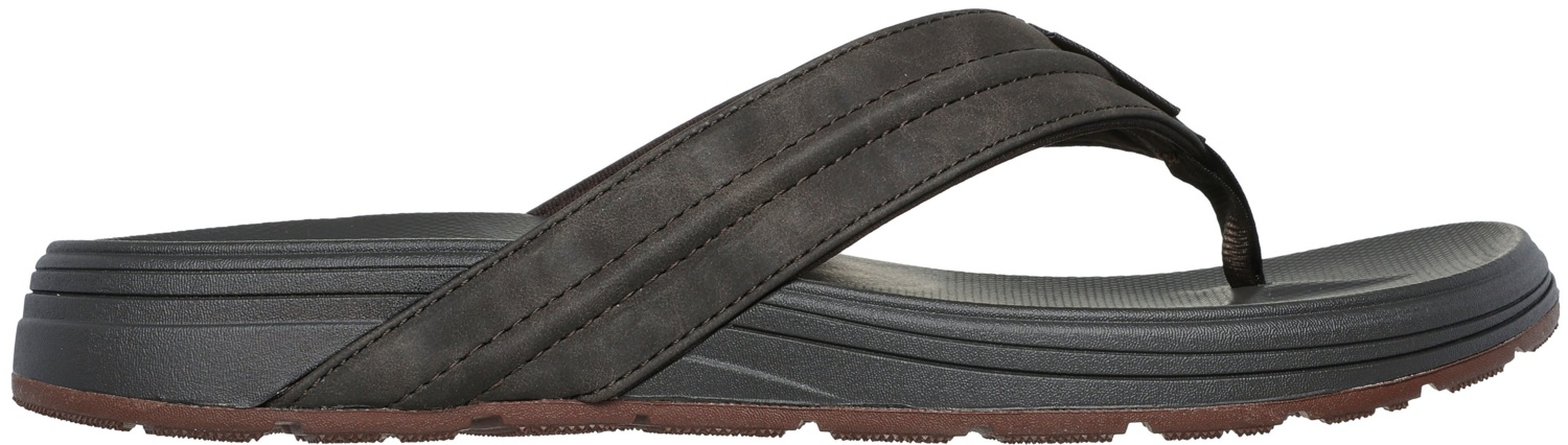 Шлепанцы мужские Skechers Casual 205111 CHOC 45 (11 US) коричнивые