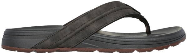 Шльопанці чоловічі Skechers Casual 205111 CHOC 41 (8 US) коричневіфото