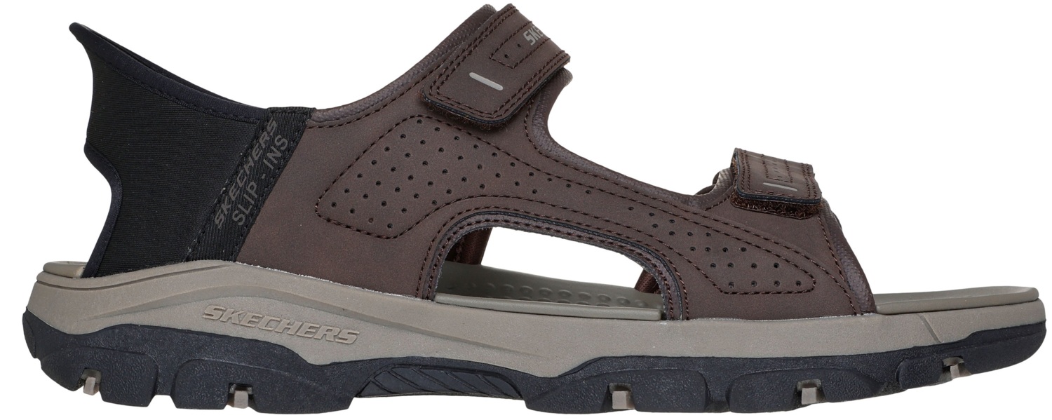 Сандалії чоловічі Skechers Slip-ins Relaxed Fit: Tresmen - Reece 205289 CHOC 46 (12 US) коричневі