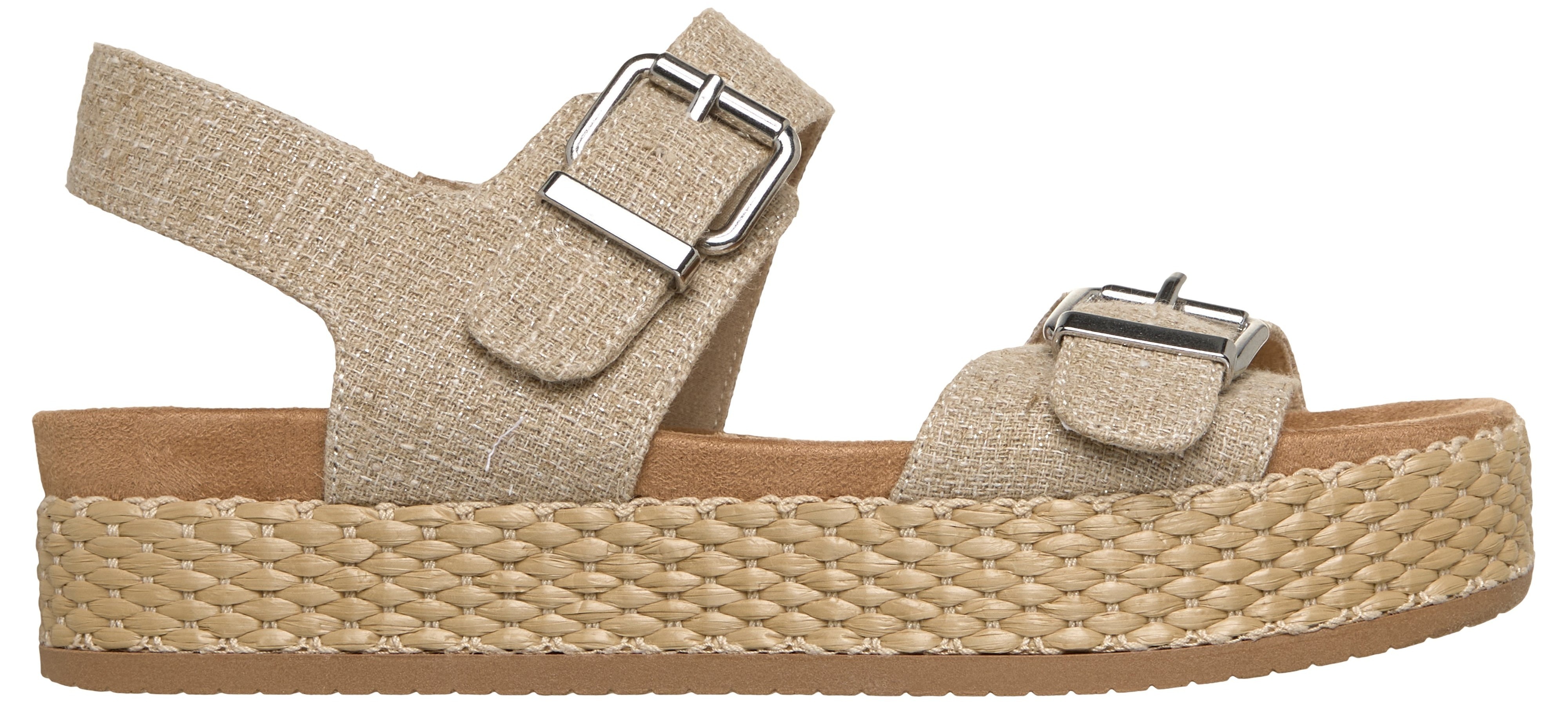 Сандалии женские Skechers BOBS Misty Kiss - Summer Stroll 114072 NAT 41 (11 US) бежевые фото 1