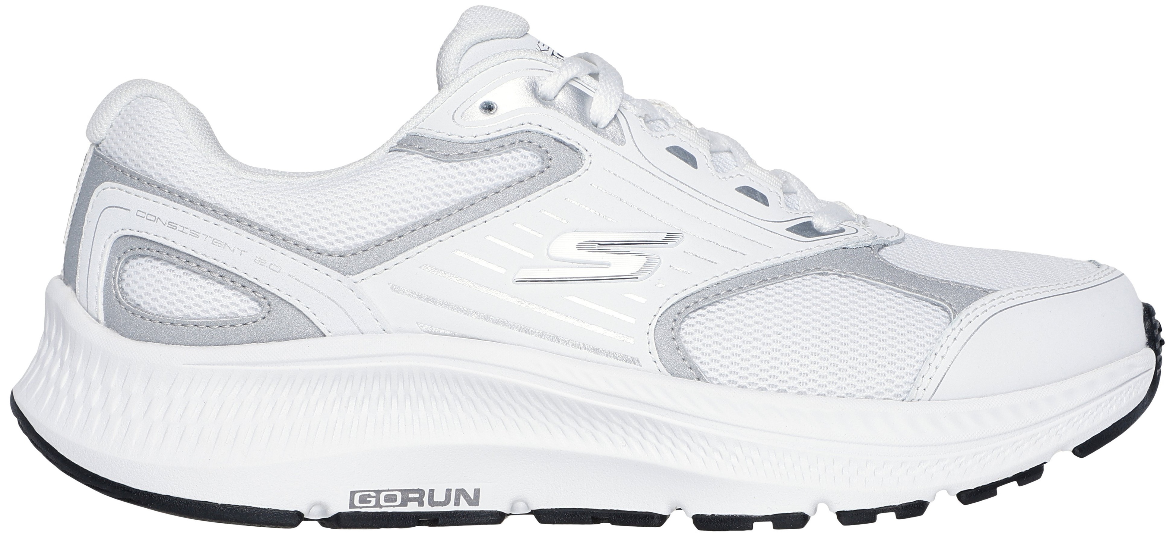 Кроссовки женские Skechers Go Run Consistent 2.0 - Advantage 128606 WSL 41 (11 US) белые фото 1