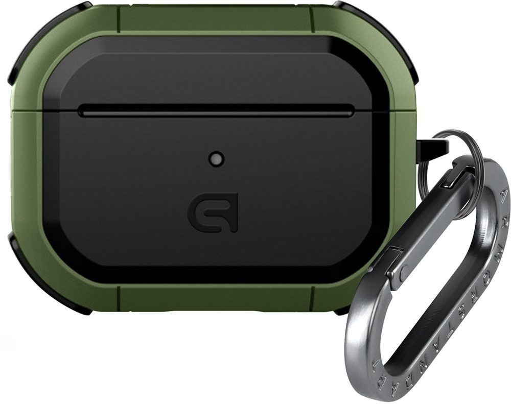 Чохол ArmorStandart Panzer для Apple Airpods Pro 2 Olive Green (ARM82754)фото1