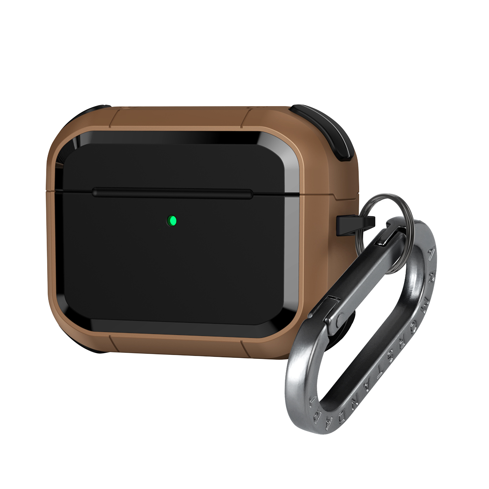 Чехол ArmorStandart Panzer для Apple Airpods Pro 3 Brown (ARM88287) фото 1