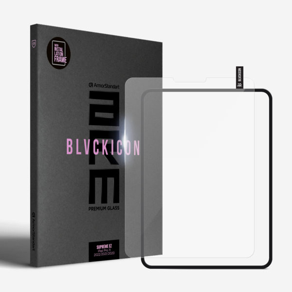 

Защитное стекло ArmorStandart Supreme Black Icon для Apple iPad Pro 11 2022/2021/2020 (ARM78108)