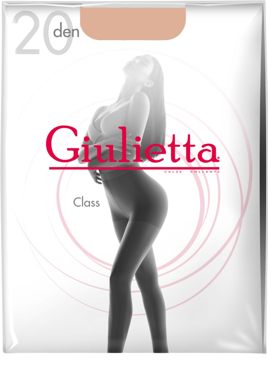 Колготки Giulietta 7104 Class 20 Den 5p светло-коричневые фото1