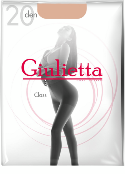 Колготки Giulietta 7104 Class 20 Den 5p светло-коричневые фото