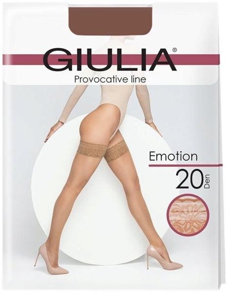 Панчохи Giulia 327 Emotion cappuccino 20 Den 3/4p капучино фото