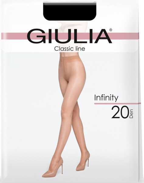 Колготки Giulia 324 Infinity 20 Den 5p черные фото