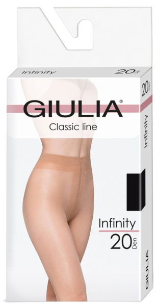 

Колготки Giulia 7185 Infinity 20 Den 5p черные