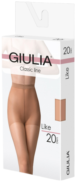 Колготки Giulia 7029 Like 20 Den 3p світло-коричневіфото