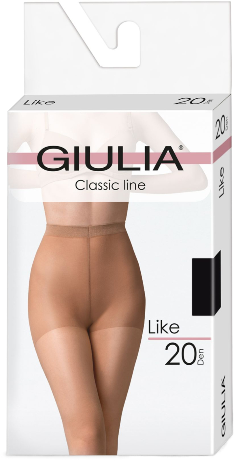 Колготки Giulia 7029 Like 20 Den 3p чорніфото1