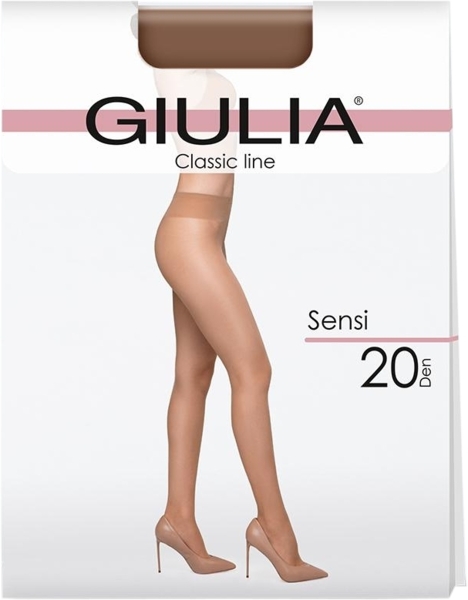Колготки с низкой талией Giulia 63 Sensi Vita Bassa cappuccino 20 Den 2p капучино фото