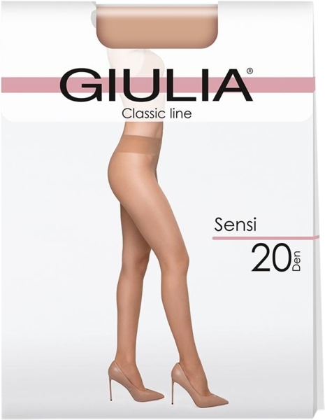 Колготки с низкой талией Giulia 63 Sensi Vita Bassa caramel 20 Den 2p карамельные фото