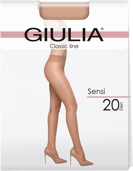 Колготки с низкой талией Giulia 63 Sensi Vita Bassa caramel 20 Den 4p карамельные фото