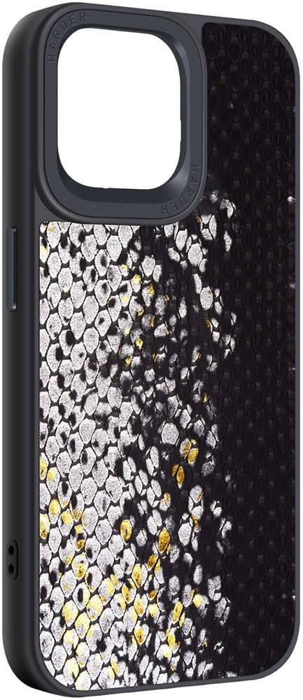 Чохол Harder Snake Pattern для Apple iPhone 15 Pro Max Black (ARM76799)