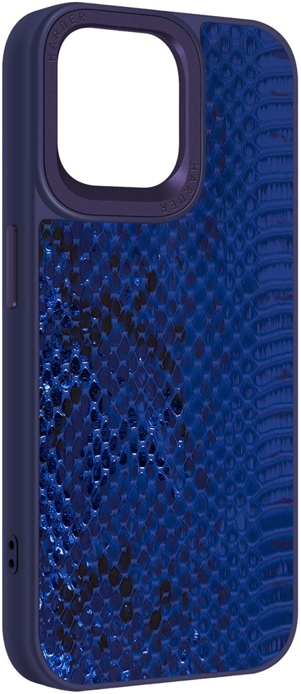 Чехол Harder Snake Pattern для Apple iPhone 15 Pro Max Blue Mystic (ARM76802) фото 1