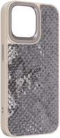 Чохол Harder Snake Pattern для Apple iPhone 15 Pro Max Grey Silver (ARM76804)