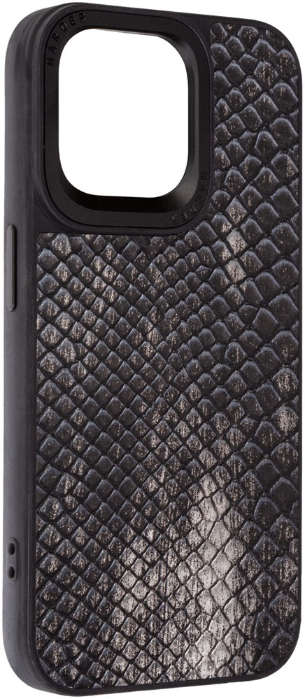 Чохол Harder Lizard для Apple iPhone 15 Pro Max Black (ARM76873)