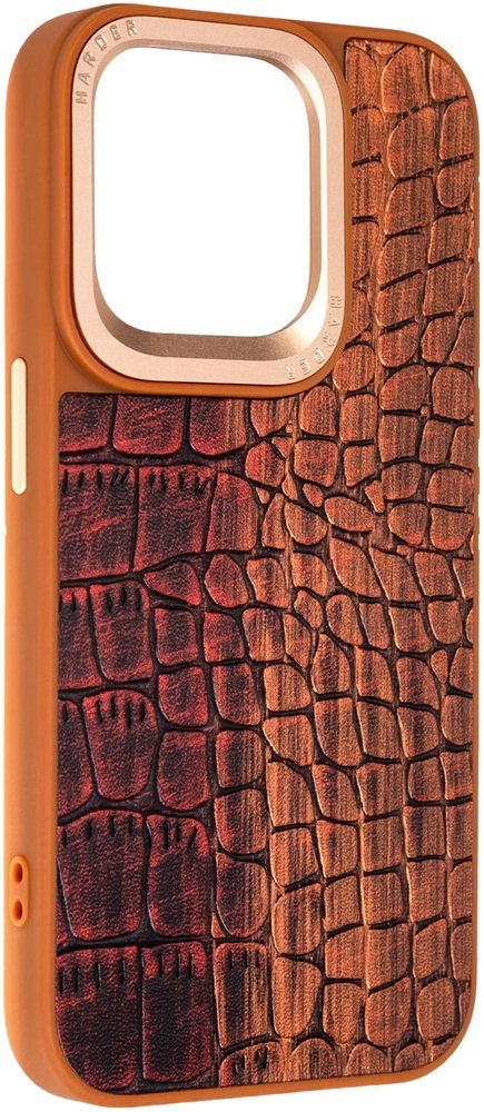Чохол Harder Glamorous Croco для Apple iPhone 15 Pro Magma (ARM76764)