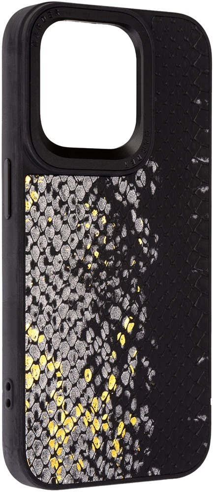 Чохол Harder Snake Pattern для Apple iPhone 15 Pro Black (ARM76793)