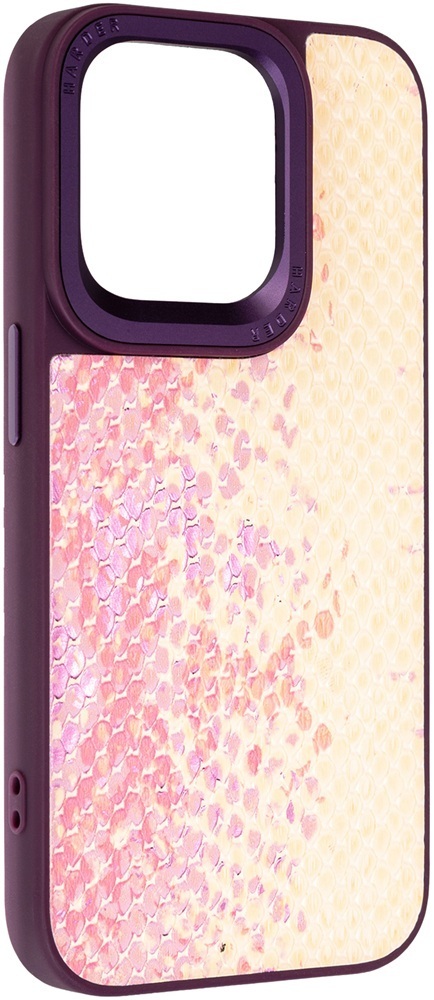 Чехол Harder Snake Pattern для Apple iPhone 15 Pro Pink (ARM76797) фото 1