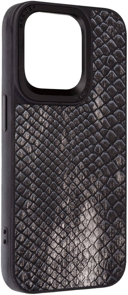 Чехол Harder Lizard для Apple iPhone 15 Pro Black (ARM76869) фото 1