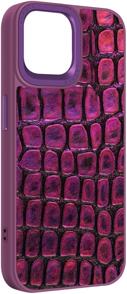 Чехол Harder Kaiju Skin для Apple iPhone 15 Purple (ARM76836) фото 1