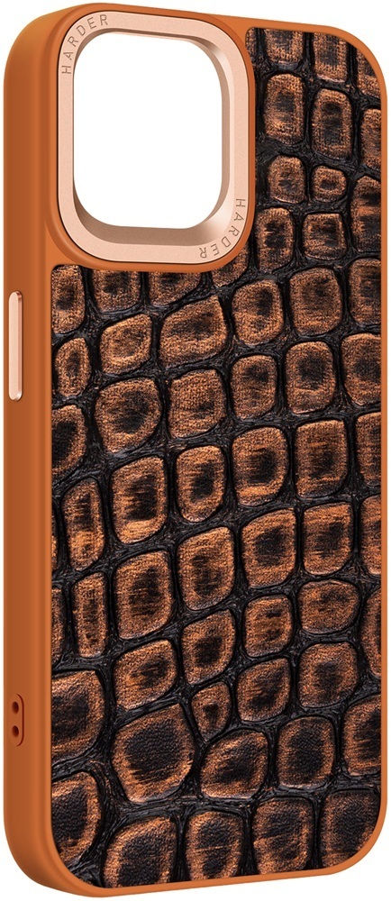 Чехол Harder Kaiju Skin для Apple iPhone 15 Orange (ARM76837) фото 1