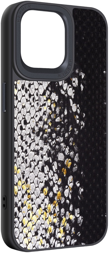 Чохол Harder Snake Pattern для Apple iPhone 14 Pro Max Black (ARM76811)