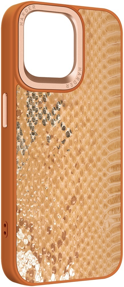 Чехол Harder Snake Pattern для Apple iPhone 14 Pro Max Beige (ARM76812) фото 1