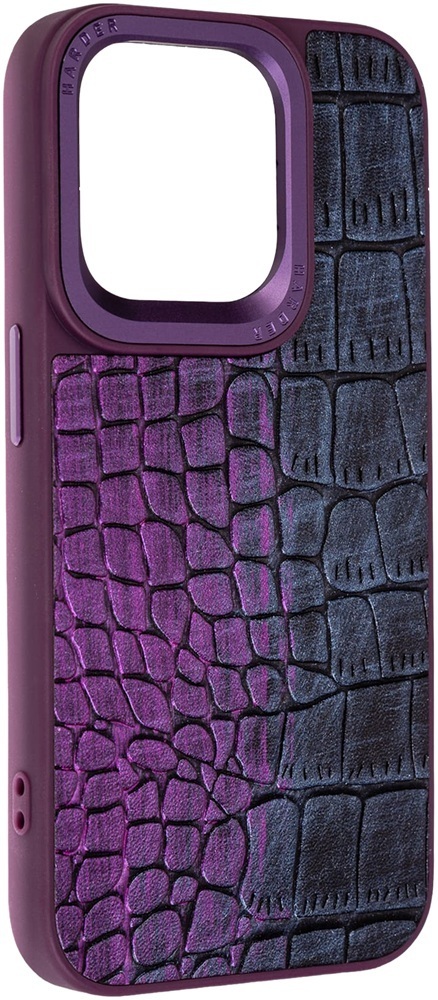 Чохол Harder Glamorous Croco для Apple iPhone 14 Pro Dark Purple (ARM76771)