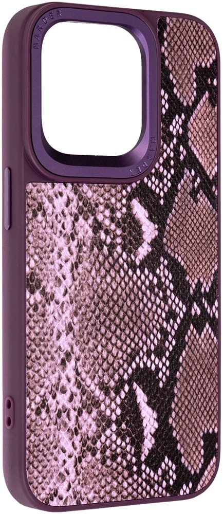 Чохол Harder Genuine Snake для Apple iPhone 14 Pro Dark Purple (ARM76788)