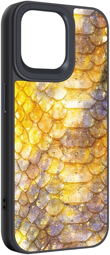 Чехол Harder Nagas для Apple iPhone 14 Pro Max Yellow (ARM76756) фото 1