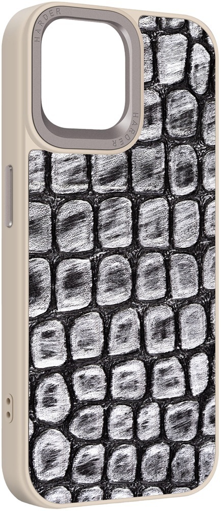 Чехол Harder Kaiju Skin для Apple iPhone 14 Grey (ARM76856) фото 1