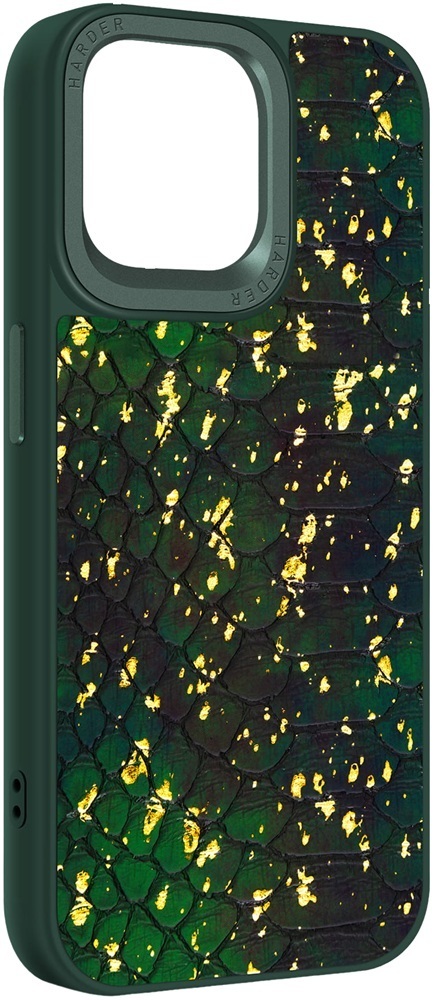 Чехол Harder Nagas для Apple iPhone 14 Pro Max Green (ARM76758) фото 1