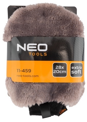 Перчатка для мойки автомобиля Neo Tools двухсторонняя 28х20см (11-459) фото 1